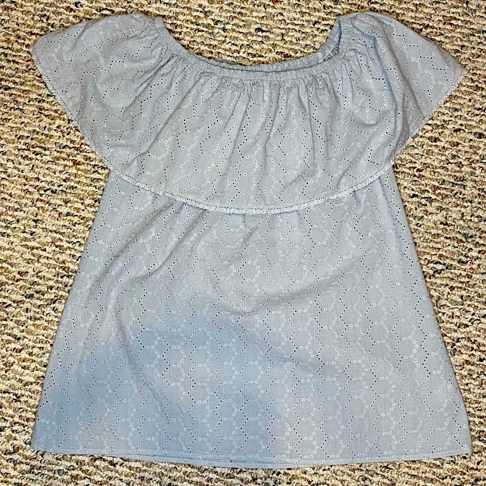 NWT Knox Rose off the shoulder blouse Large